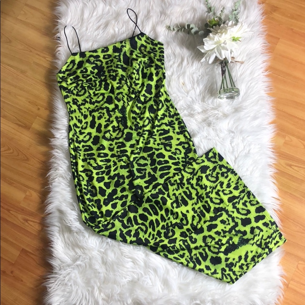 Leopard 🐆 Print Bodycon Dress